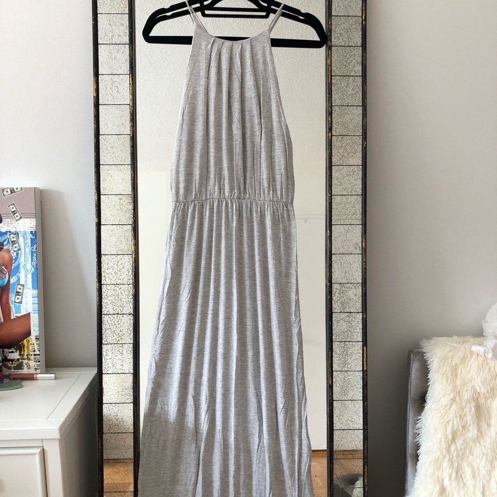 Market Heather Grey Maxi Dress